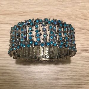 Turqoise Blue Cuff Bangle